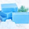 Blå kaldprosess såpe med hav duft