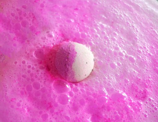 Dragefrukt badebombe, Håndlaget rosa badebombe av Tailored Soap